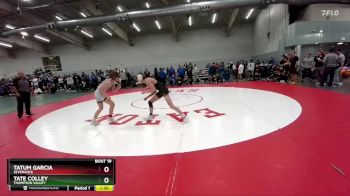 113 lbs Champ. Round 1 - Tatum Garcia, Severance vs Tate Colley, Thompson Valley