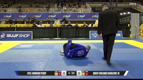 Brent Kreamer Marlowe Jr vs Kyle Johnson Perry 2026 Pan Jiu Jitsu IBJJF Championship
