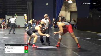 285 lbs Consolation - Alex Esposito, Rutgers vs Chris Beck, Virginia Military Institute