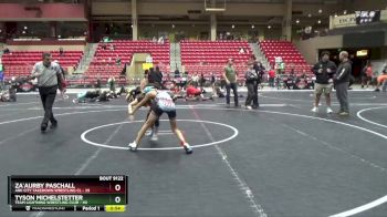 82 lbs 1st Place Match - Za`Aurby Paschall, Ark City Takedown Wrestling Cl vs Tyson Michelstetter, Team Lightning Wrestling Club