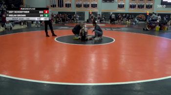 140 lbs Cons. Round 3 - Izzy Schoettmer, Benton Community vs Irelan Brown, Center Point-Urbana