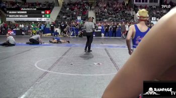 80 lbs Cons. Round 2 - Waylon Miller, Greater Heights vs Alijah Weimer, Frontenac