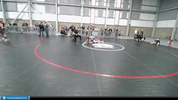 86 lbs Quarterfinal - Gunnar Wilson, Salem Elite Mat Club vs Elliott Wahl, Cut Bank Wrestling