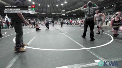 160 lbs Final - Peyton Allen, Broken Arrow Wrestling Club vs Matthew Howard, Grover Rains Wrestling Club