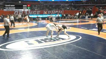 3A 175 lbs Semifinal - Van Grasser, Chicago (St. Patrick) vs Dayne Serio, Aurora (West Aurora)