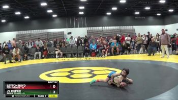 55 lbs 2nd Wrestleback (8 Team) - Leyton Boyd, Fort Hammers vs JV Reimer, Refuse To Lose