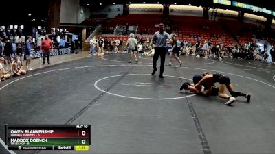 80 lbs Round 4 (6 Team) - Maddox Doench, TB Legacy vs Owen Blankenship, Virginia Patriots