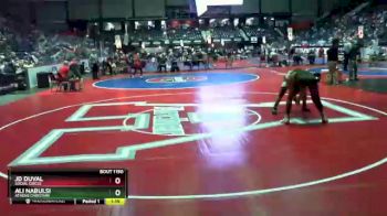 1 lbs Cons. Round 2 - JD Duval, Social Circle vs Ali Nabulsi, Athens Christian