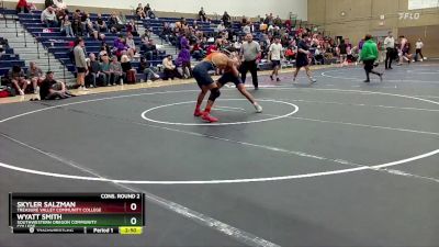 149 lbs Cons. Round 2 - Skyler Salzman, Treasure Valley Community College vs Wyatt Smith, Southwestern Oregon Community College