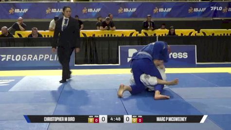 Marc P McSweeney vs Christopher M Bird 2026 Pan Jiu Jitsu IBJJF Championship
