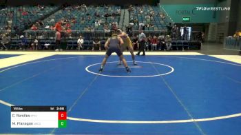 165 lbs Quarterfinal - Casey Randles, Wyoming vs Macoy Flanagan, Northern Colorado