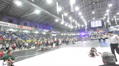 130 lbs Consi Of 8 #1 - Karen Delgado, Bear Creek Jr. Wrestling vs Melina Gutierrez Loya, Greeley United