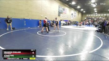 157 lbs Cons. Round 3 - Brandon England, Paso Robles vs Ethan Nail, Redwood