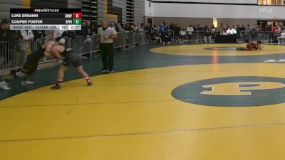 125Tan lbs Final - Luke Sirianni, Army West Point vs Cooper Foster, Appalachian State