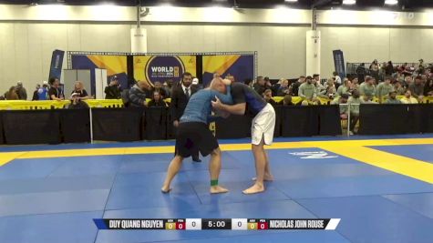 Nicholas John Rouse vs Duy Quang Nguyen 2024 World IBJJF Jiu-Jitsu No-Gi Championship