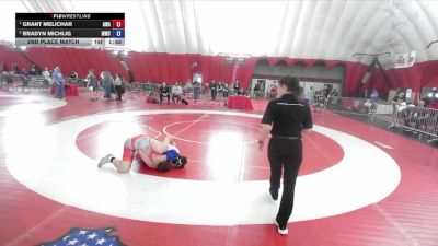 175 lbs 2nd Place Match - Grant Melichar, Askren Wrestling Academy vs Bradyn Michlig, Mukwonago Wrestling Club