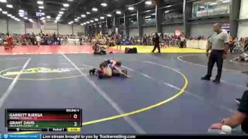 76 lbs Round 4 - Garrett Bjerga, Midwest Maniacs vs Grant Davis, Oklahoma Energy