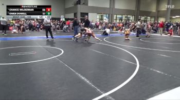 125 lbs Semifinal - Chance Wilderman, Frontenac vs Owen Dowell, Topeka Blue Thunder