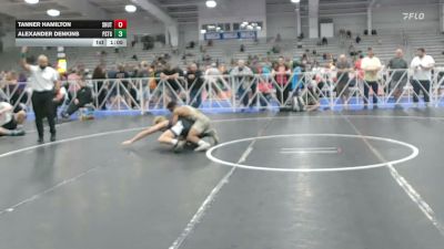 138 lbs Quarterfinal - Tanner Hamilton, Team Shutt Weaver - HSB vs Alexander Denkins, Prestige Worldwide - HSB