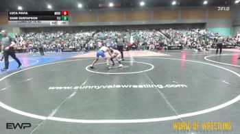 105 lbs Consi Of 16 #2 - Aiden Heckman, Fallon Outlaws Wrestling Club vs Isaiah Gonzalez, SoCal Hammers