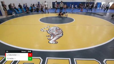 55 lbs 5th Place Match - Sebastian Axtle, California vs Liam Cabutotan, Red Star WA