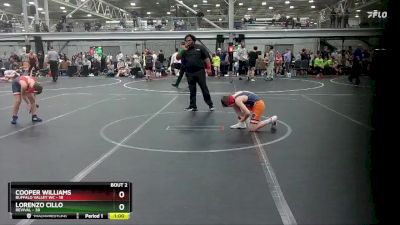 84 lbs Round 1 (4 Team) - Cooper Williams, Buffalo Valley WC vs Lorenzo Cillo, Revival