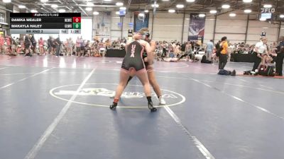 152 lbs Rr Rnd 3 - Danika Mealer, Next Level Wrestling Club vs Makayla Haley, Cheyenne Ladies Wrestling Club