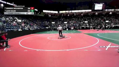 65 lbs Champ. Round 1 - Hendrix Wolverton, FDMA vs Laith Saleh, BTWA
