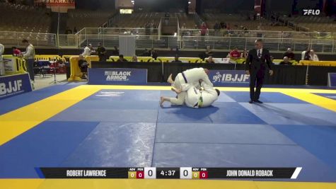 John Donald Roback vs Robert Lawrence 2025 Pan Jiu Jitsu IBJJF Championship