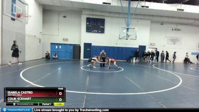 114G Cons. Round 1 - Colbi Eckhart, Eagle Girls vs Isabela Castro, Owyhee Girls