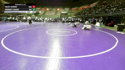 130 lbs Consi Of 4 - Haley Koenig, Cabrillo vs Serenity Baker, Highland (Bakersfield)