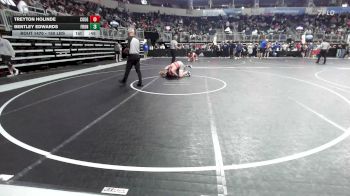 150 lbs Consi Of 8 #2 - Treyton Holinde, Cougar WC vs Bentley Edwards, Frontenac WC