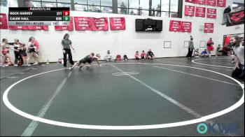 60 lbs Consi Of 8 #2 - Rock Harvey, Standfast vs Caleb Hall, Newkirk Takedown Club