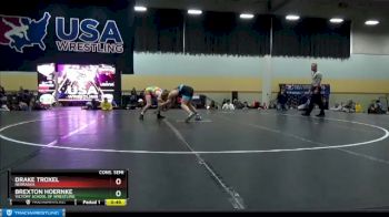 149 lbs Cons. Semi - Drake Troxel, Nebraska vs Brexton Hoernke, Victory School Of Wrestling