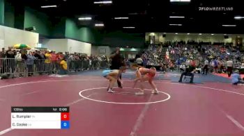 139 lbs Consolation - Leyna Rumpler, PA vs Celina Cooke, NV