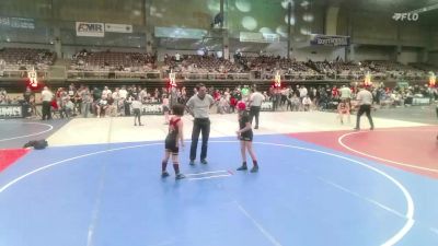 87 lbs Rr Rnd 3 - Allison Allen, Valley Wc vs Brevyn Bonilla, Brush Wrestling Club