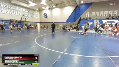 62-64 lbs Round 4 - Easton Horrocks, Uintah Wrestling vs Decker Morby, Sanderson Wrestling Academy