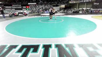 Boys 2A 190 lbs Cons. Round 4 - FERNANDO TRUJILLO ALAVEZ, Franklin Pierce vs Garrett Lees, Washougal