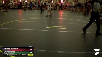 75 lbs Cons. Round 3 - Patrick Mcgorty, Shore Thing vs Weston Cass, Fish Eye Wrestling