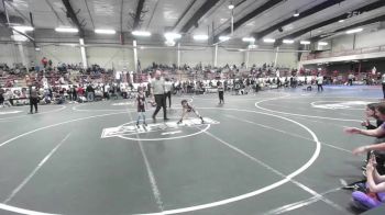 58 lbs Rr Rnd 4 - Heavenly Chavez, Top Rank vs Kyra Smallwood, South Central Punishers