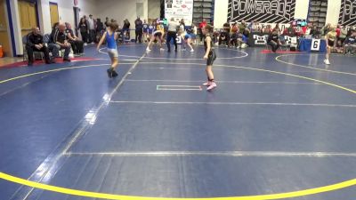 55.6-60.2 lbs Quarterfinal - Bryar Smyth, WV Outlaws vs Charae Gregula, Mt Lebanon
