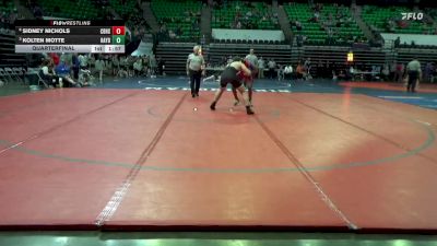 5A 215 lbs Quarterfinal - Kolten Motte, Hayden vs Sidney Nichols, Carver Birmingham
