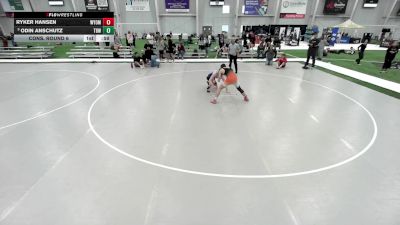 16U Boys - 138 lbs Cons. Round 4 - Odin Anschutz, The Best Wrestler vs Ryker Hansen, Wyoming