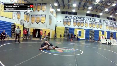 150 lbs Cons. Round 2 - Maverick Mock, Vero Beach Senior vs Edwin Lugo, Royal Palm Beach