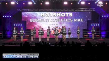 Element Athletics MKE - Hotshots [2025 L1 Junior - D2 12/06/2025] 2025 WSF Grand Nationals
