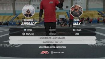PAULO MAX vs Eduardo Andrade 2026 ADCC Indaiatuba Open