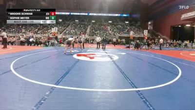 170 lbs Cons. Semi - Sophie Meyer, Wheatland vs Brooke Schwab, Star Valley