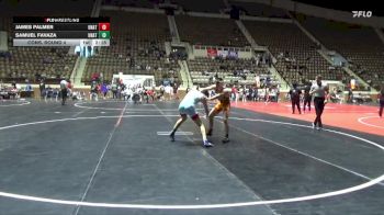 149 lbs Cons. Round 4 - James Palmer, Unattached vs Samuel Favaza, Louisiana Tech University