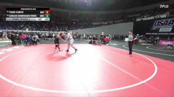 6A Boys 285 lbs Cons. Round 3 - Yuko Cueto, Beaverton Boys vs Carlos Dominguez-Viera, Grants Pass Boys