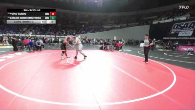 6A Boys 285 lbs Cons. Round 3 - Yuko Cueto, Beaverton Boys vs Carlos Dominguez-Viera, Grants Pass Boys